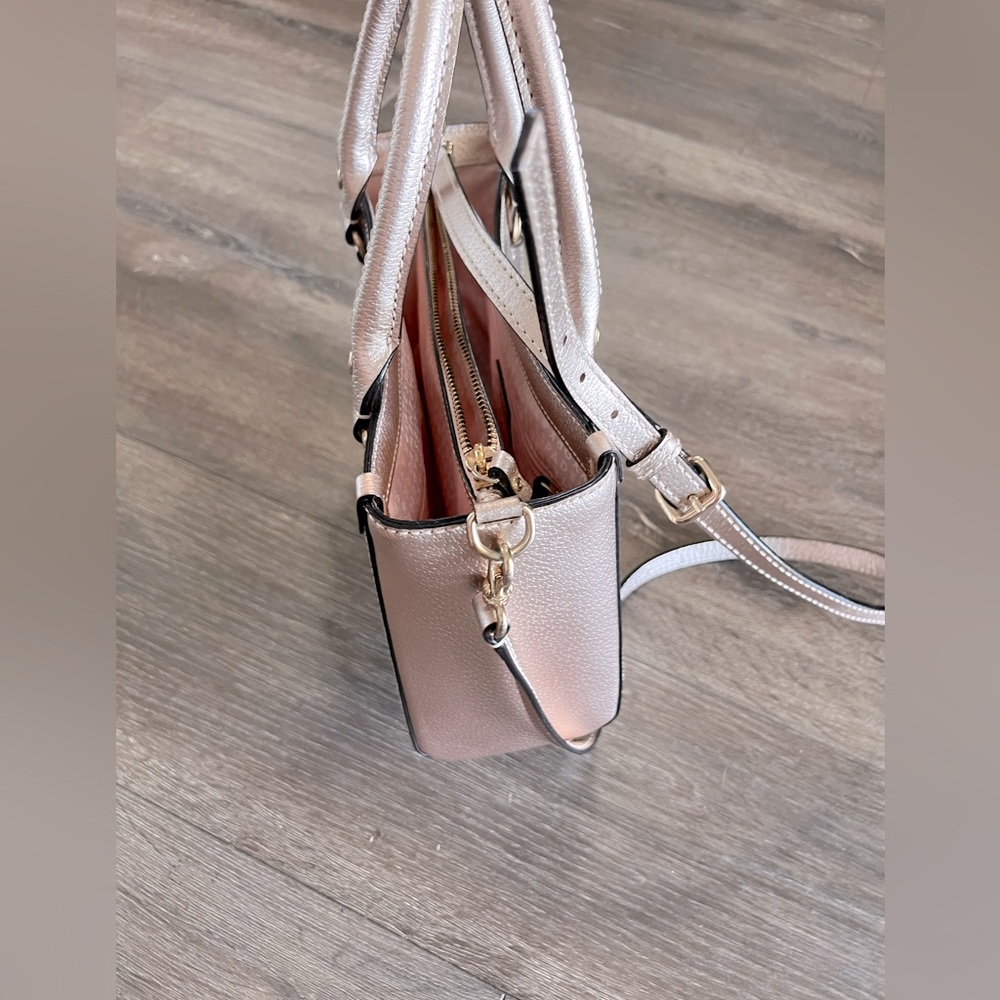 Kate Spade Rose Gold Mesh Handbag - Picture 8 of 15